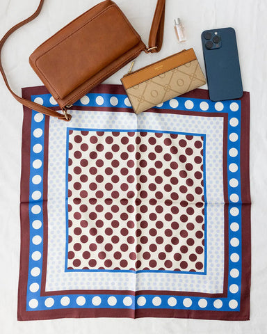 Prague Silk Neck Scarf