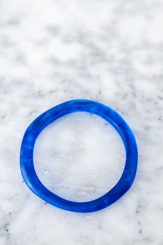 Wave Resin Stacking Bangle