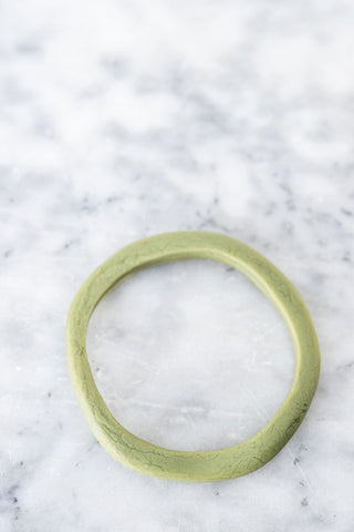 Wave Resin Stacking Bangle