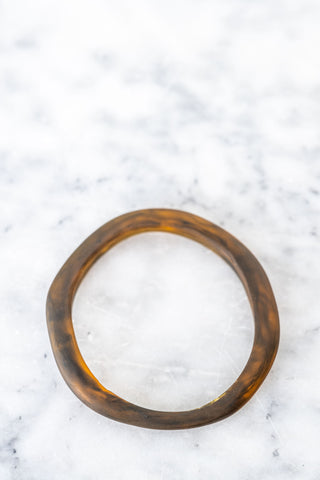 Wave Resin Stacking Bangle