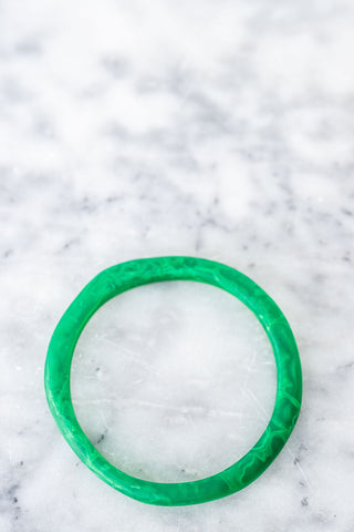 Wave Resin Stacking Bangle