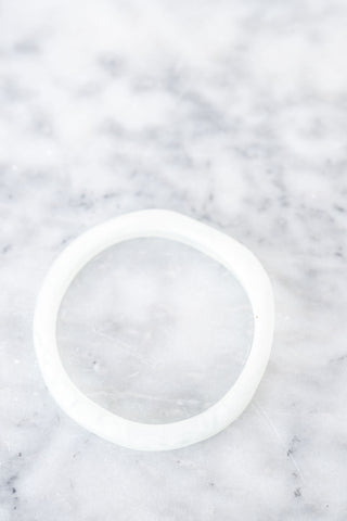 Wave Resin Stacking Bangle