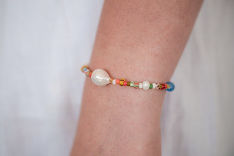 Scarlet Pearl Multi Necklace/Bracelet