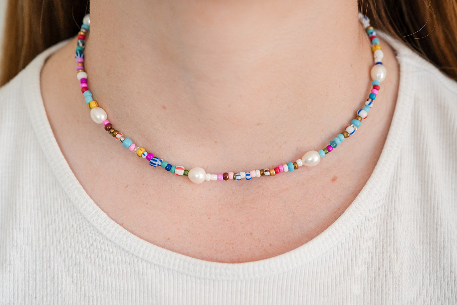 Helena Pearl Multi Necklace/Bracelet