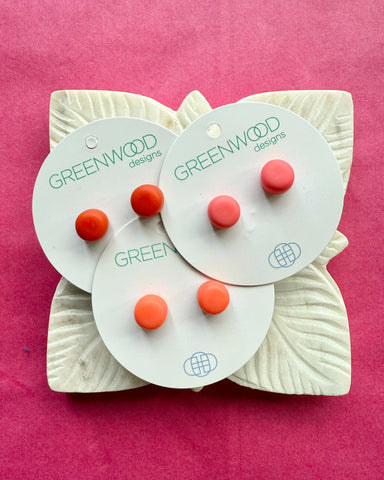 Handmade Round Earrings