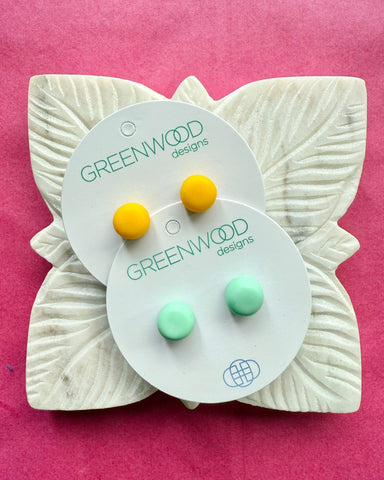 Handmade Round Earrings