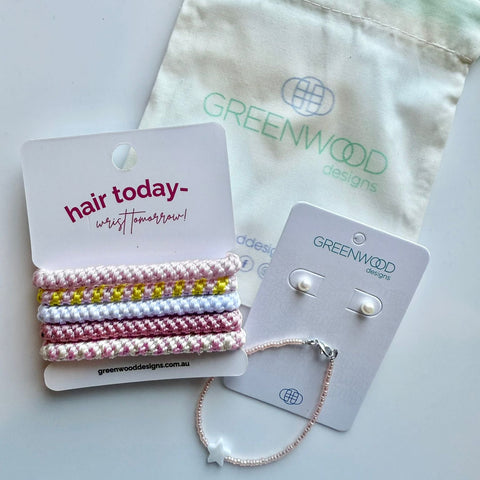 $29 Summer Girl Bundle in Baby Pink