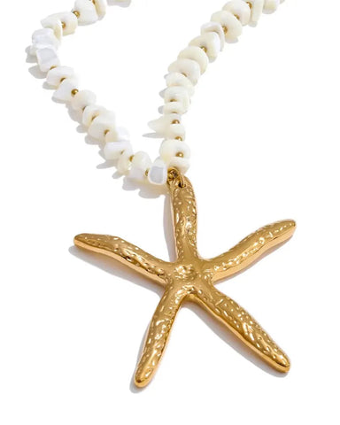 Coralie Starfish Necklace