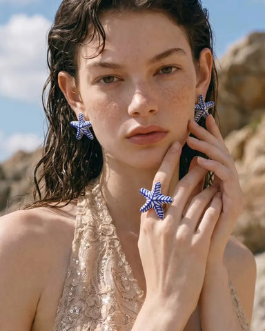 Mediterranean Starfish Earring