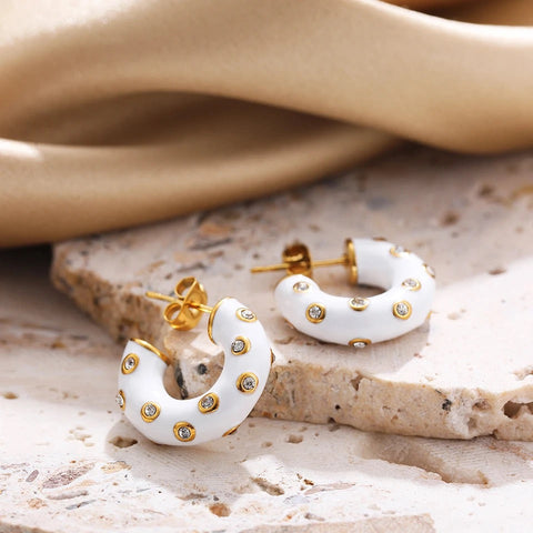 Small Bling Earrings 092