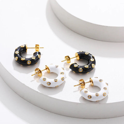 Small Bling Earrings 092