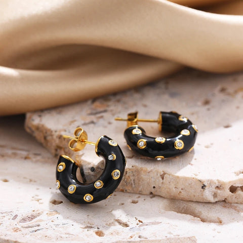 Small Bling Earrings 091
