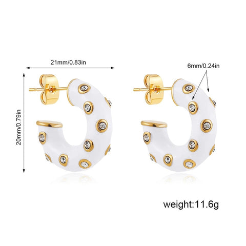Small Bling Earrings 092