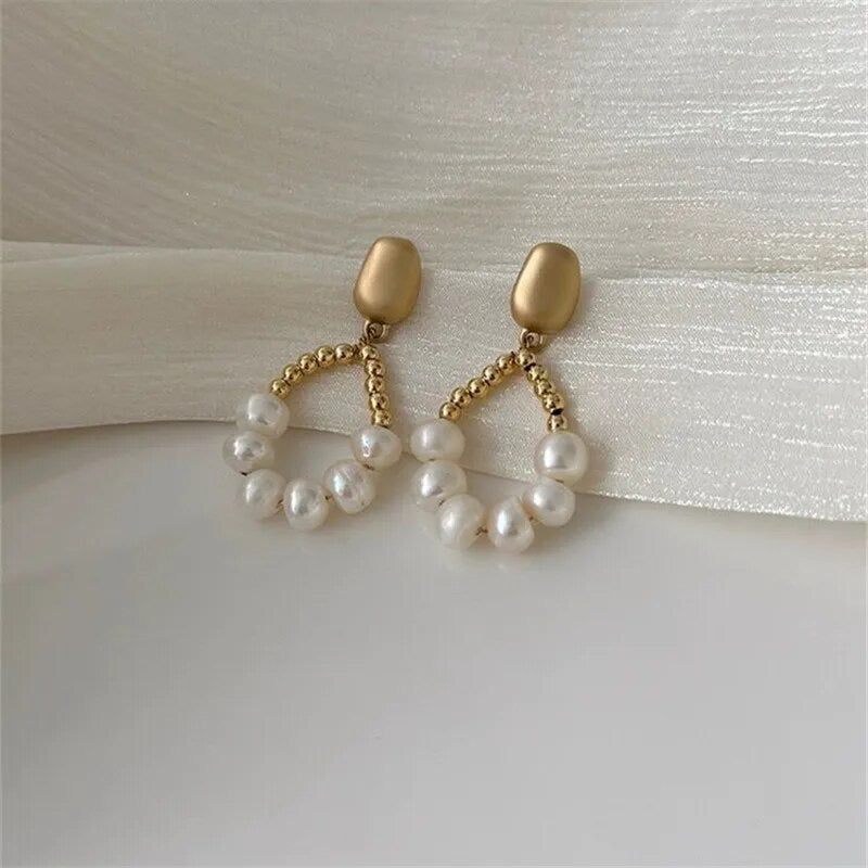 Freshwater Pearl Earrings 011