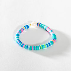 Pearl Pop Heishi Bead Bracelet