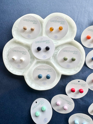 Handmade Round Earrings
