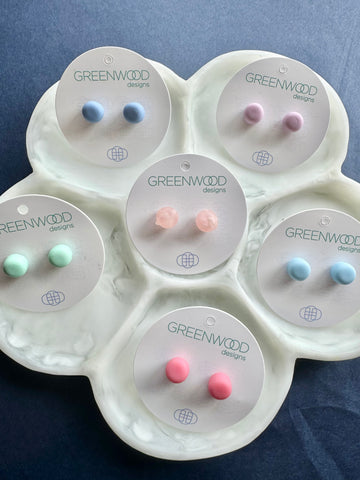 Handmade Round Earrings