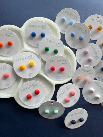 Handmade Round Earrings