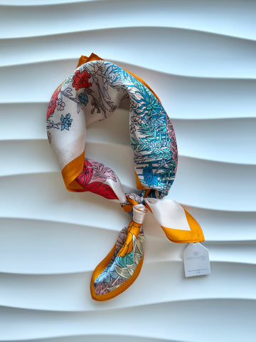 Floral Horse Neck Scarf