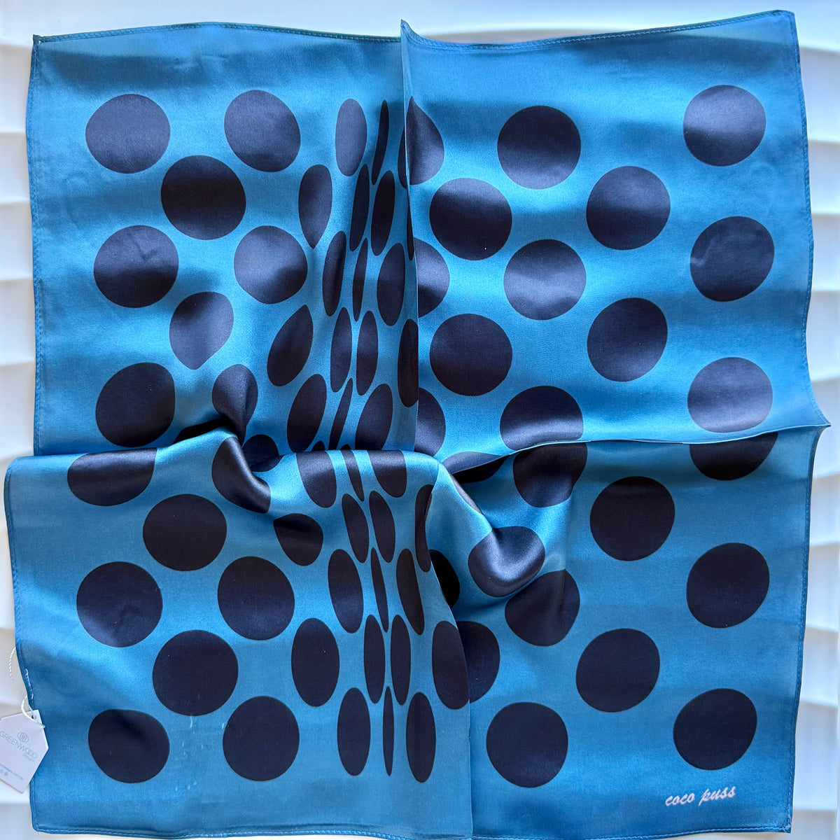 Spotty Dotty Silk Neck Scarf