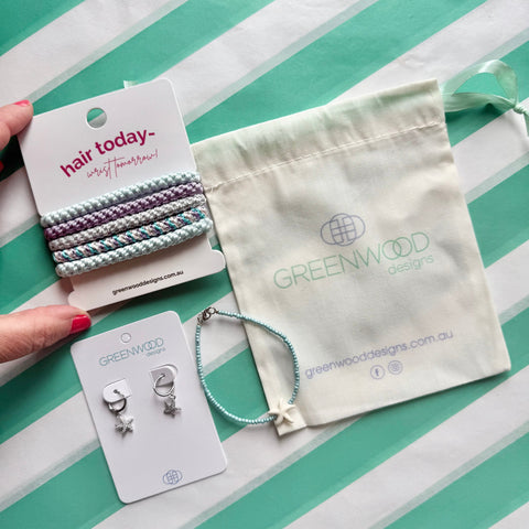 $29 Summer Girl Bundle in Sky Blue