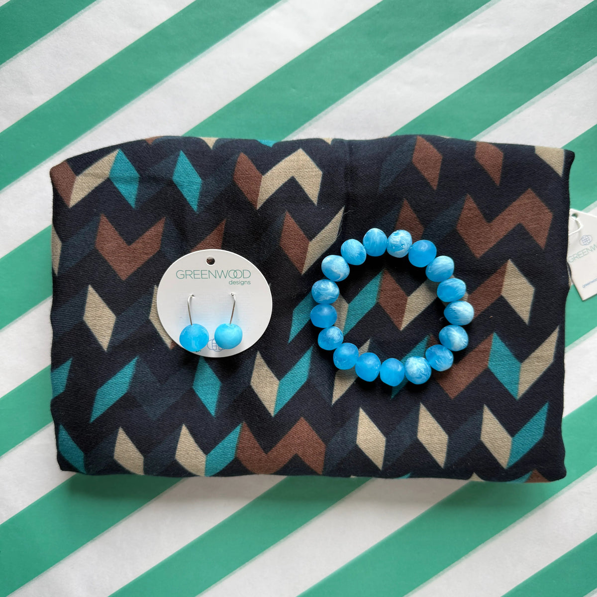 $40 Amelia Green Scarf Bundle