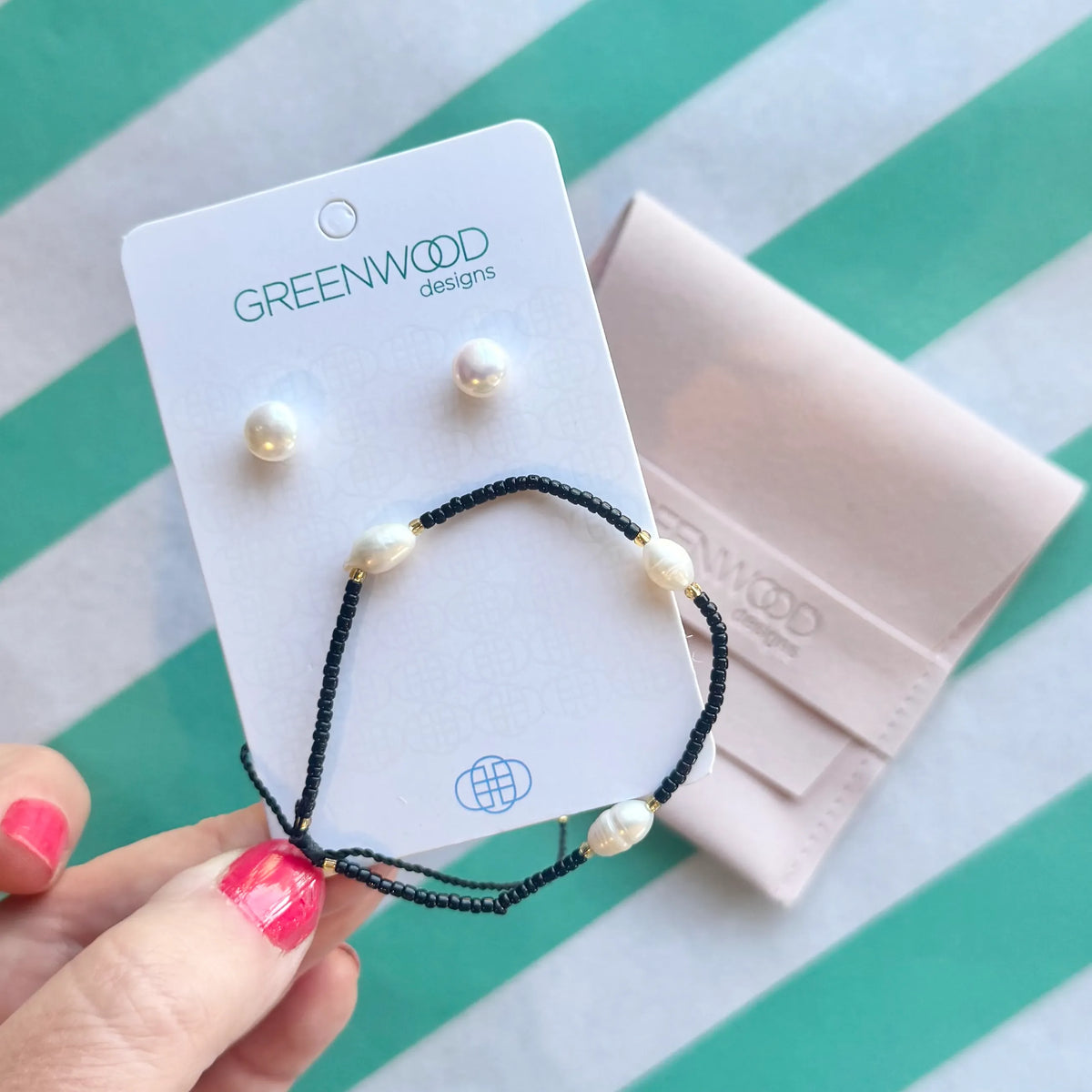 $29 Freshwater Pearl Bundle in Black