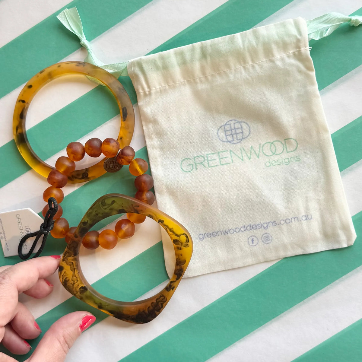 $25 Tortoiseshell Resin Bangle Bundle