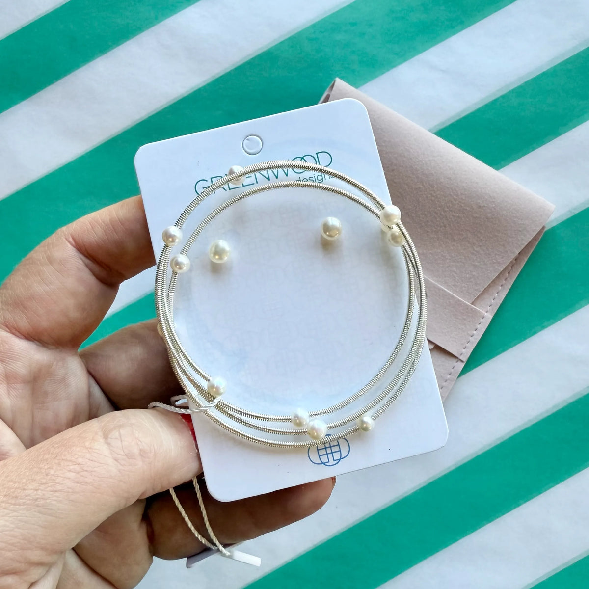 $50 Pearl Cuff Bundle in Silver