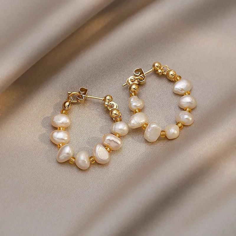 Freshwater Pearl Earrings 005