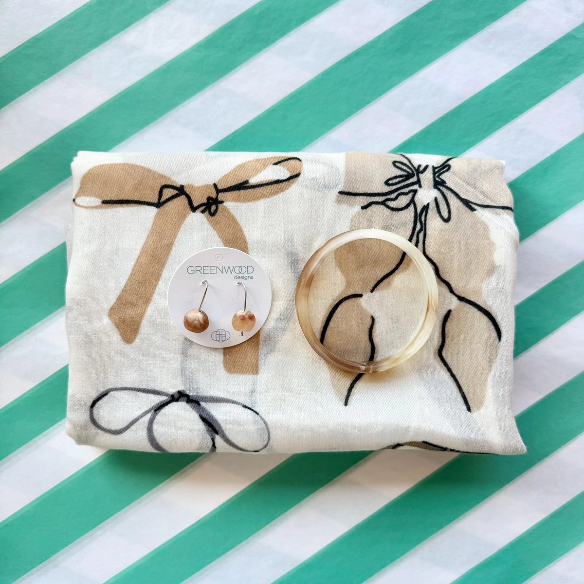 $40 Betsy Cream Scarf Bundle