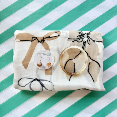 $40 Betsy Cream Scarf Bundle