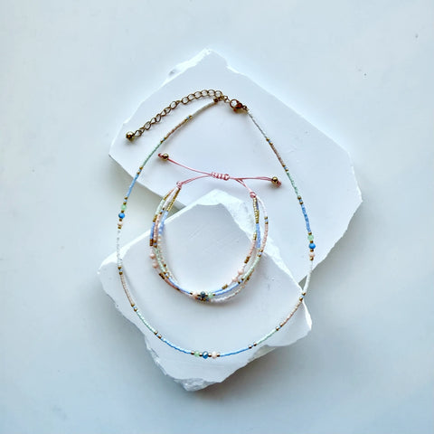 Glass Bead Necklace
