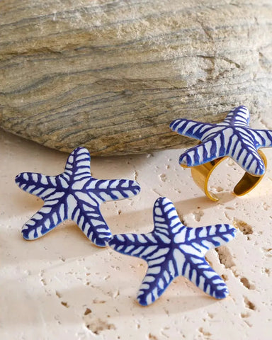 Mediterranean Starfish Earring