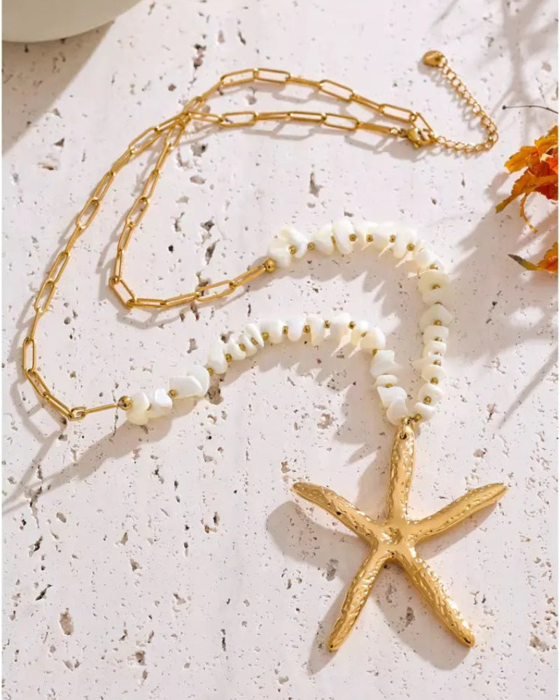 Coralie Starfish Necklace