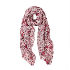 Frieda Floral in Pink Autumn/Winter Scarf