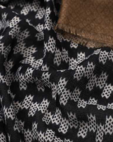 Norah Knit in Black Autumn/Winter Scarf