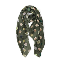 Jamie Circle in Green Autumn/Winter Scarf