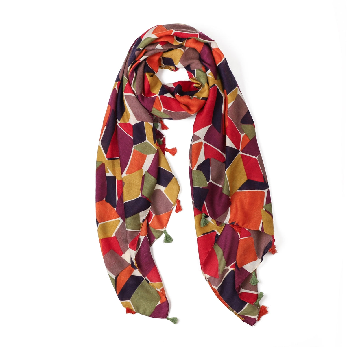 Quincy Abstract Autumn/Winter Scarf