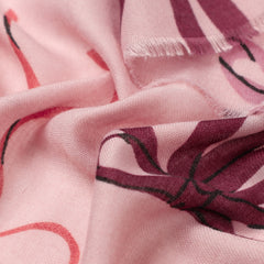 Betsie Bow in Pink Autumn/Winter Scarf