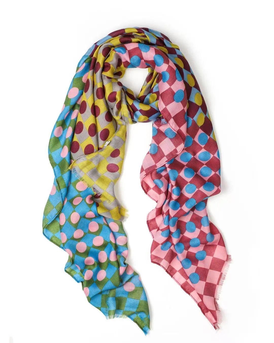 Frankie Geo in Brights Autumn/Winter Scarf