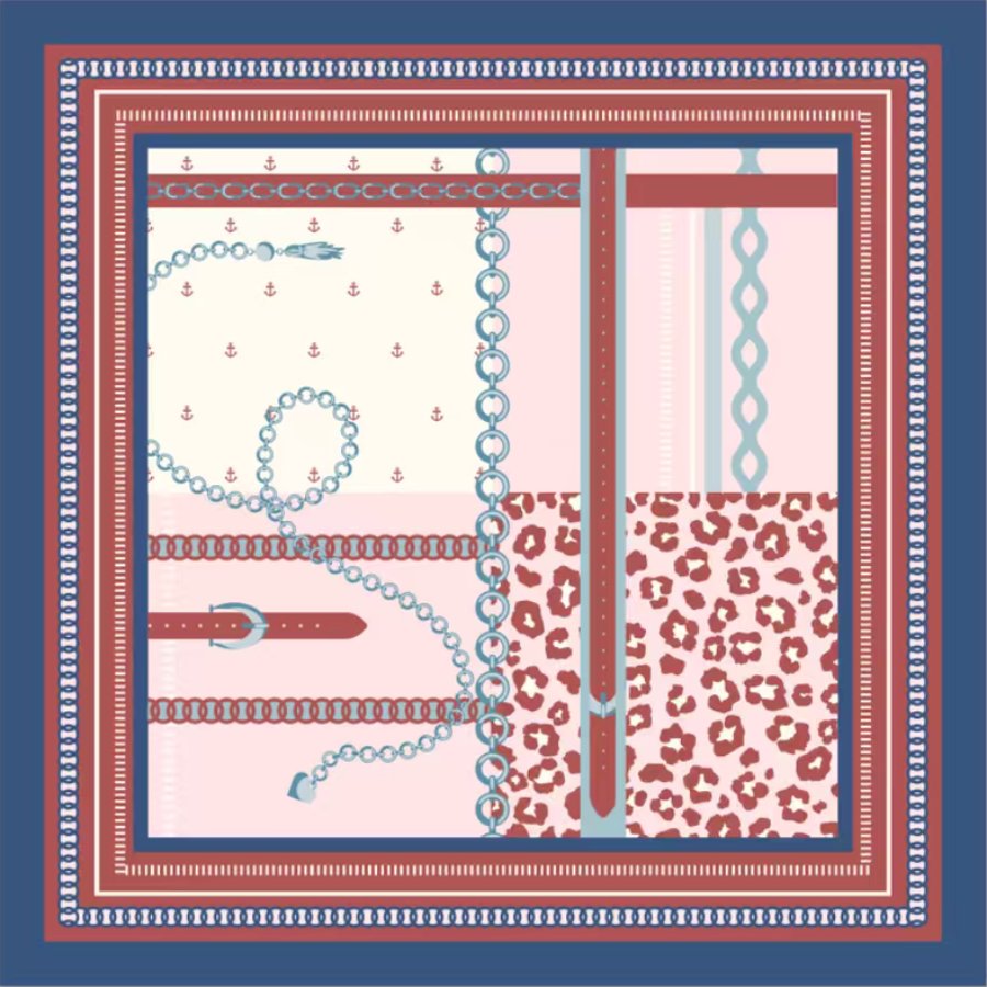 Monaco Silk Neck Scarf