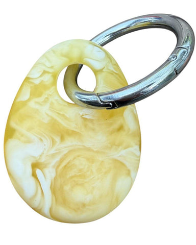 Egg Charm Resin Keyrings