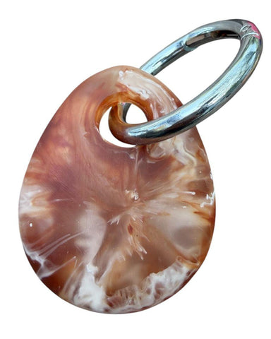 Egg Charm Resin Keyrings