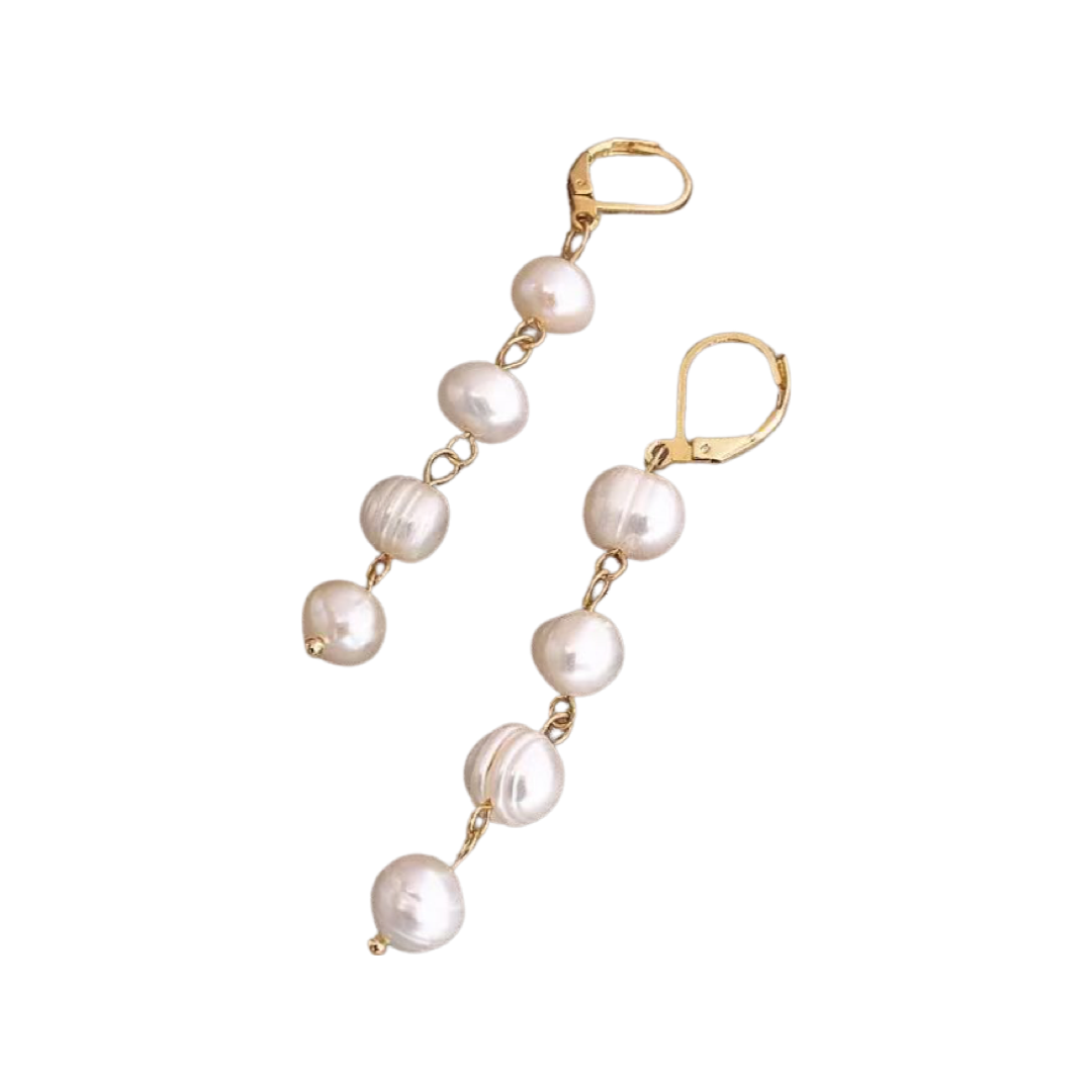 Freshwater Pearl Earrings 018