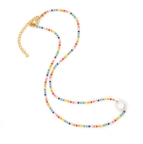 Multi Colour Pearl Necklace/Bracelet