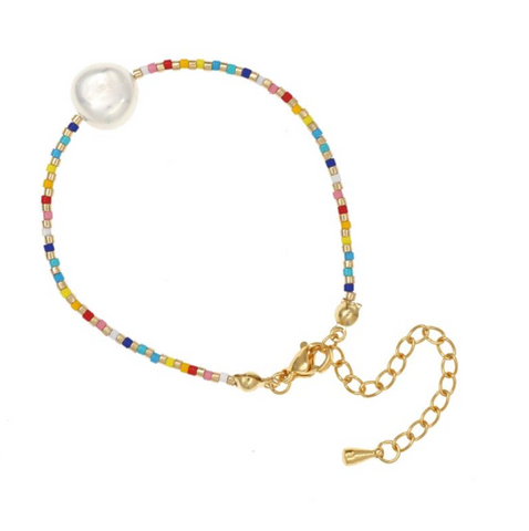 Multi Colour Pearl Necklace/Bracelet